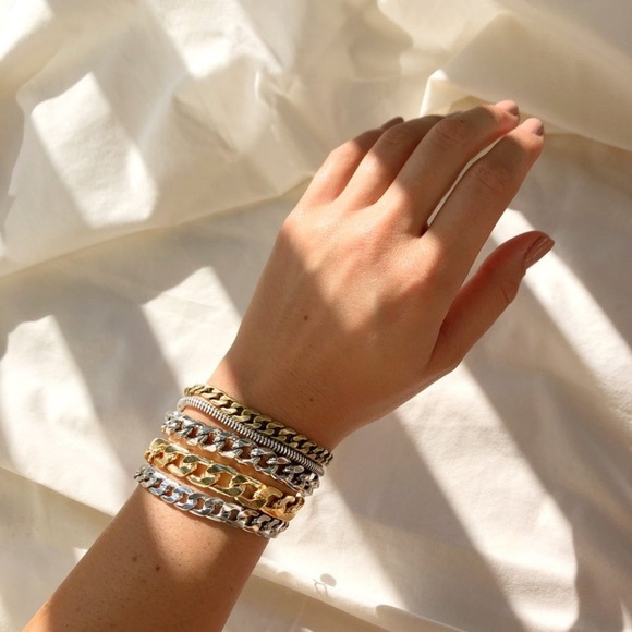 NEW Jenny Bird Austin Cuff Multi-Strand Bracelet - Picture 2 of 6